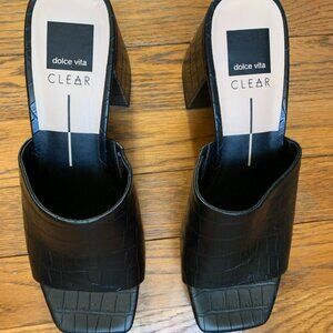 Dolce Vita Black Mules